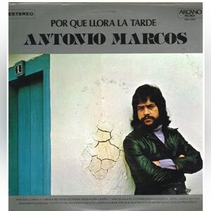 NWT 1974 RARE 12” Vinyl Antonio Marcos Proque Llora la Tarde